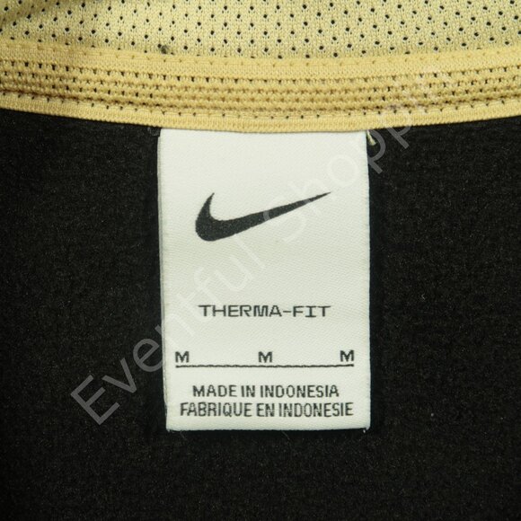 Nike Vanderbilt Commodores Hoodie Mens M Black Theram Fit Pullover On Field - Picture 6 of 8